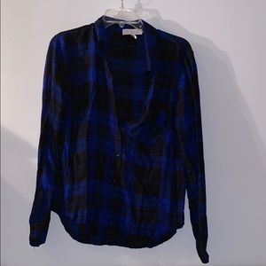 Flannel button up